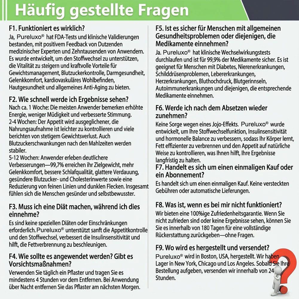 [GMP-zertifiziert]👩‍⚕️👩‍⚕️ | Pureluxo® Koffein · L-Carnitin × Retinol | Schlankheits- und Straffungspflaster mit Nano-Mikronadeln (2-in-1) 🇩🇪 | Wissenschaftlich fundiert | 10-in-1-Formel | Ergebnisse in 7 Tagen ⏳